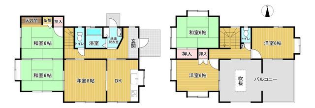 6DK House in Shunan City with Large Balcony and Parking - Thumbnail 2