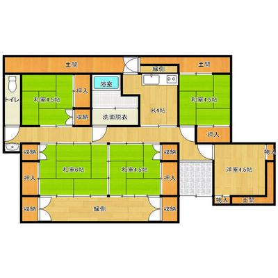 Spacious 5K House for Sale in Niihama's Hagi District — Image 3, Niihama, Ehime