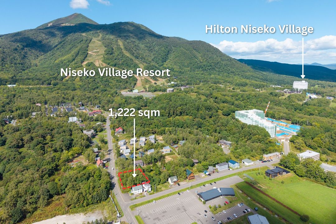 1222 sqm Land for Sale in Niseko, Hokkaido Near Resort - Thumbnail 3
