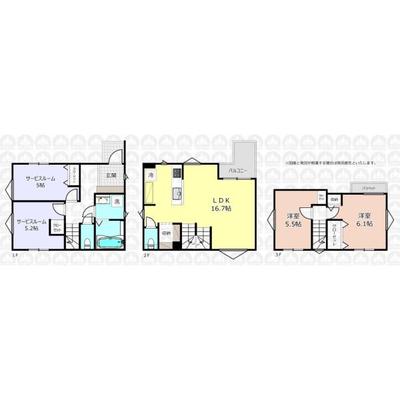New House in Nerima, Tokyo - 2SLDK 90m2 Near Hikarigaoka Station — Floorplan, Nerima, Tokyo