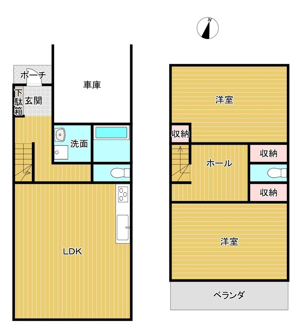 2LDK House Near Jigozen Station in Hatsukaichi City - Thumbnail 2
