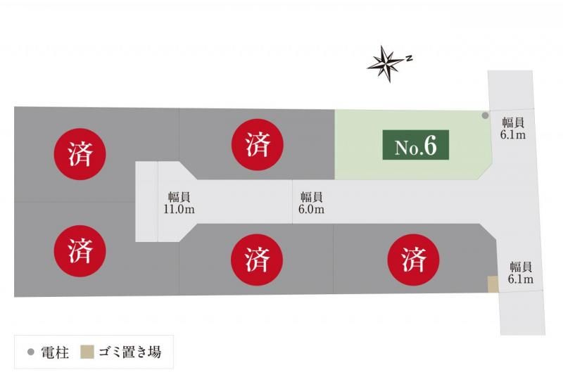 Land Plot in Kofu City, Yamanashi - Smart Heim Place Asake II - Thumbnail 4