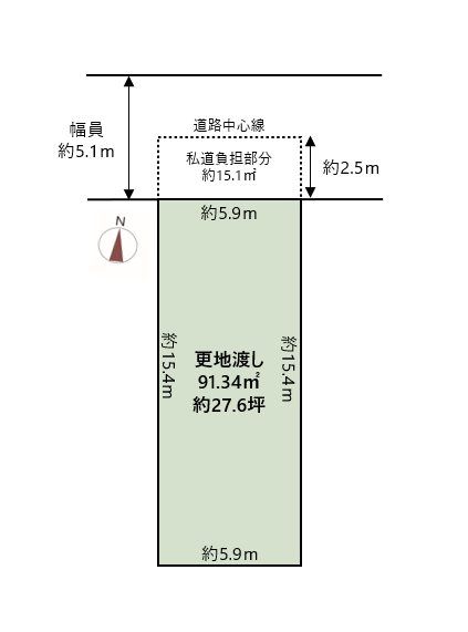 Building Condition Free Land in Nagaokakyo, Kyoto - Thumbnail 4