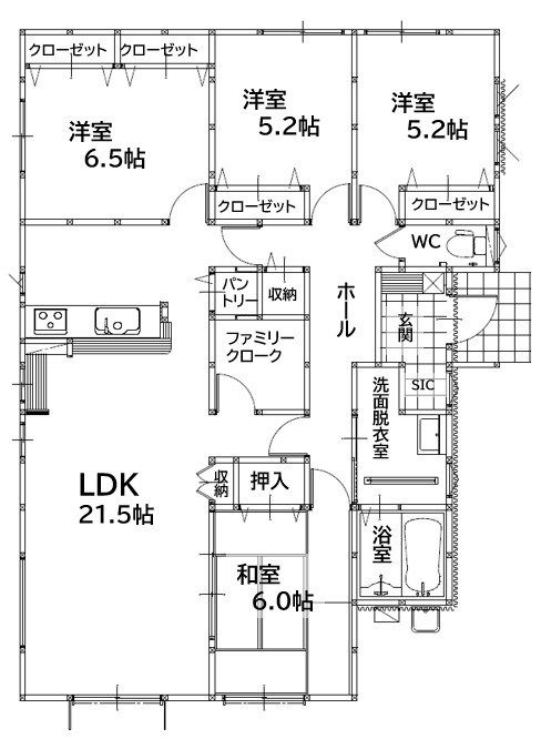 New 4LDK Single-Story House in Kitakyushu, Fukuoka - Thumbnail 3