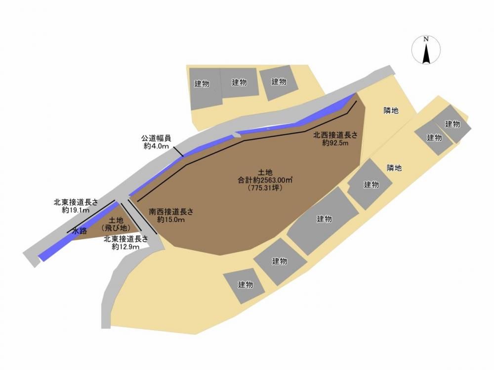 775.3 Tsubo Vacant Land for Sale in Masuda City, Shimane - Thumbnail 4
