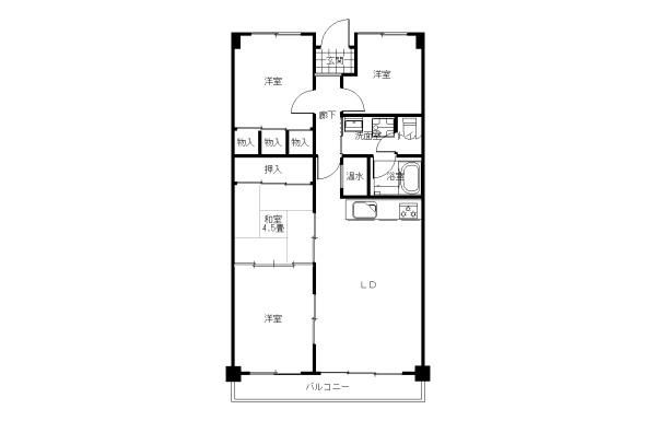 Seravi Mansion 4LDK Apartment for Sale in Central Miyazaki - Main Image
