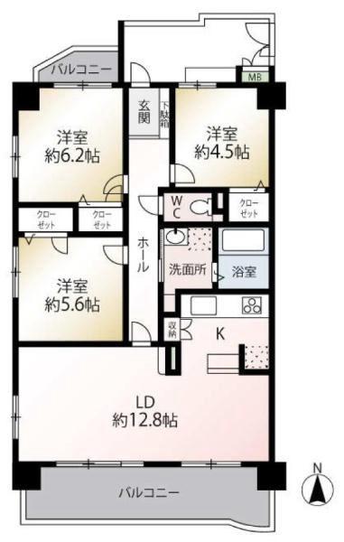 [Homes] Dia Palace Nonami | — Image 3, Tenpaku, Aichi