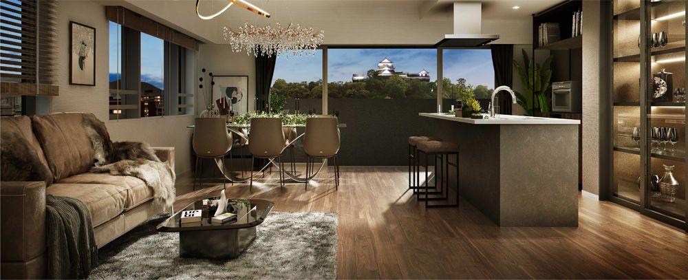 Surpass Shimizu-cho Grand View New Condo with Matsuyama Castle View - Thumbnail 3