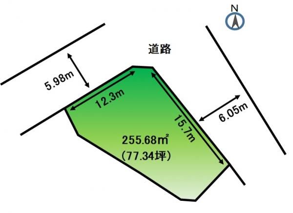 Vacant Land for Sale in Hitomi-ga-oka, Hamamatsu - No Building Conditions - Thumbnail 3
