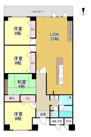 4LDK Apartment Near Ishiyamadera Station, Shiga - Thumbnail 2