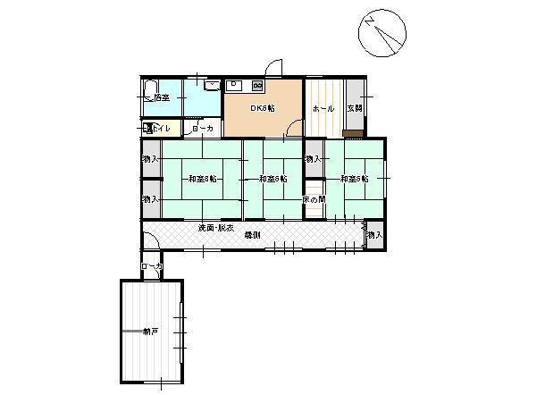 3SDK Single-Level House in Kawaminami, Miyazaki - Thumbnail 4