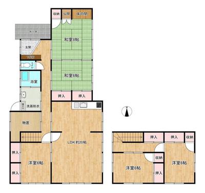 5SLDK House in Kitakyushu Quiet Neighborhood - 680万円 — Image 1, Kokura Kita, Fukuoka