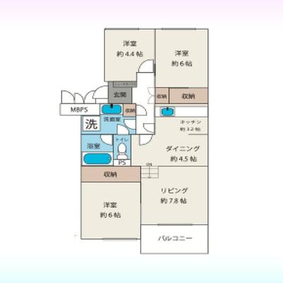 Dorumi Omiya Amanuma 3LDK Apartment for Sale in Saitama — Image 44, Omiya, Saitama