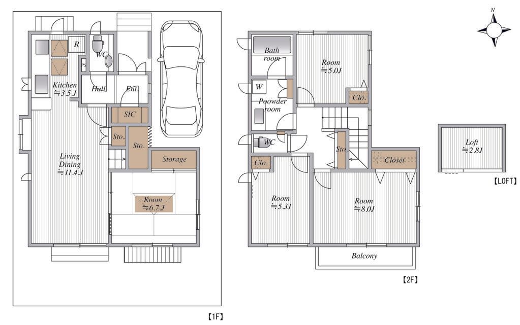 4LDK House for Sale in Kita-Suna, Koto City, Tokyo - Thumbnail 3