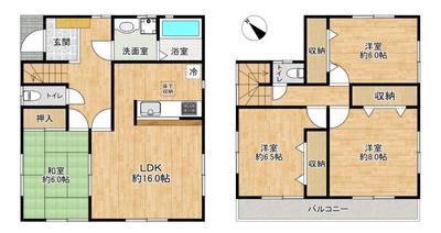 4LDK House for Sale in Hanamigawa Ward, Chiba City — Image 4, Hanamigawa, Chiba
