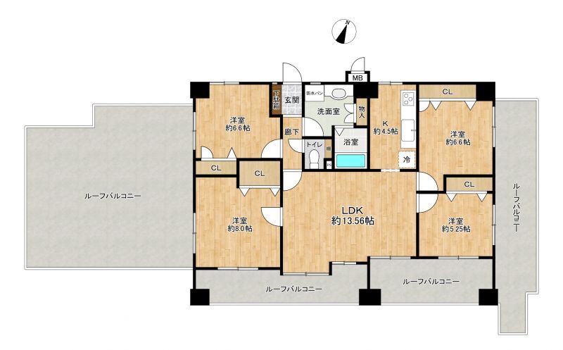4LDK Apartment for Sale in Chuo Ward, Kumamoto - Thumbnail 4