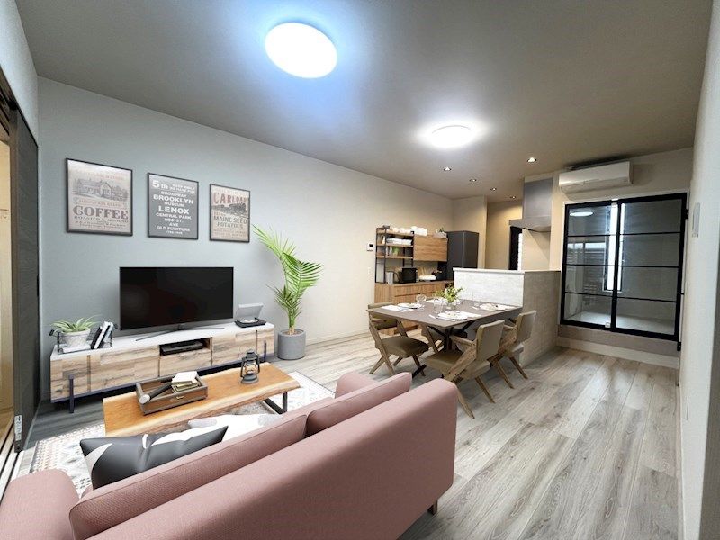 4LDK Townhouse in Moji Ward, Kitakyushu | Sun Verucia Oosato - Thumbnail 2