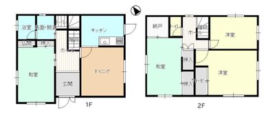 4DK House in Sano, Tochigi - 105㎡ with Parking — Image 3, Sano, Tochigi