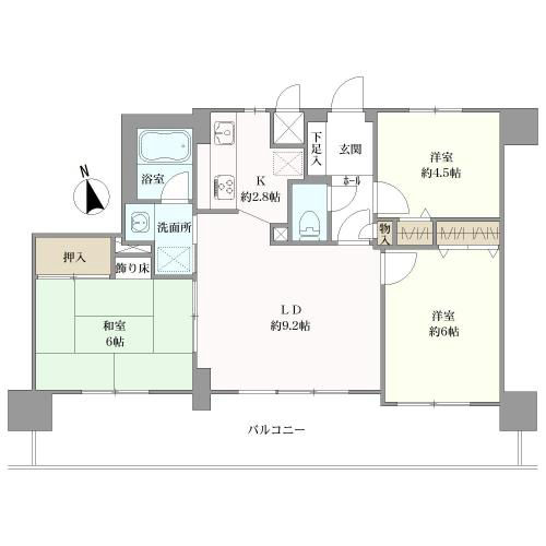 3LDK Apartment in Komaki, Aichi - Spacious & Convenient - Thumbnail 2