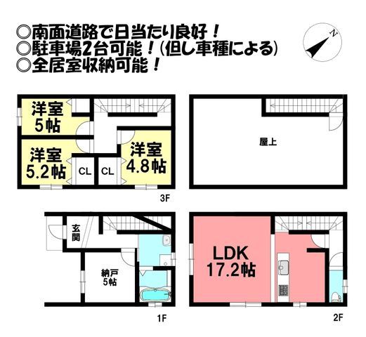 3SLDK Family Home in Toyohashi with South-Facing Road & Parking - Thumbnail 4