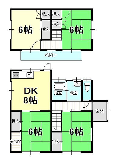 3DK House in Matsuyama with 134m² Land - Thumbnail 4