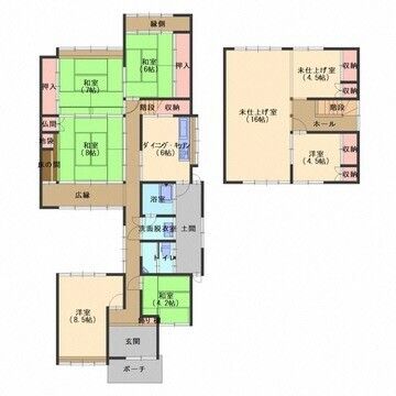 6DK Wooden House for Sale in Takaoka, Toyama - 240m² Land - Thumbnail 2