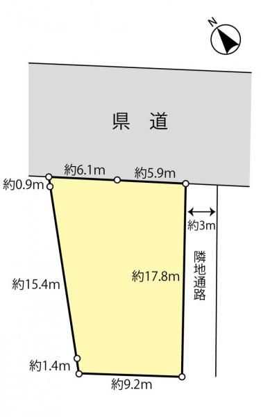 56-Tsubo Land Plot for Sale in Kashiwa, Chiba | No Building Conditions - Thumbnail 2