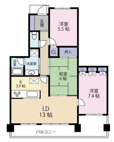 3LDK Apartment for Sale in Oita City, 15 Min Walk from Nishi-Oita Station - Thumbnail 4