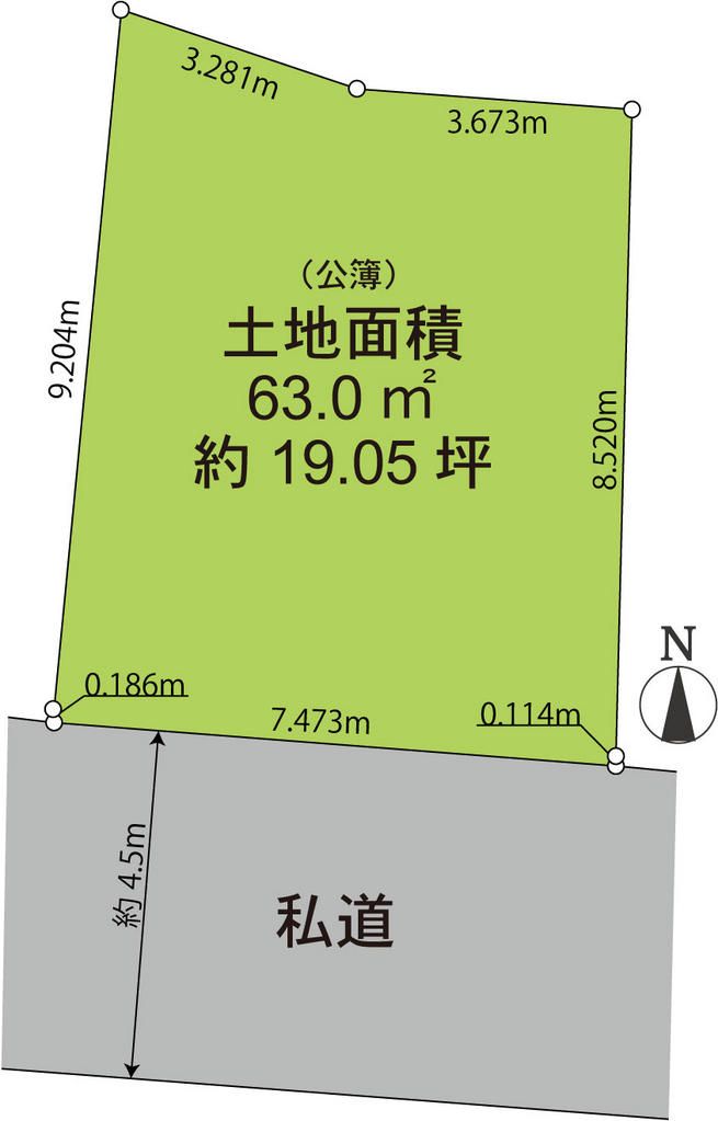 63m2 Building Land for Sale in Hokota City, Ibaraki - Thumbnail 3