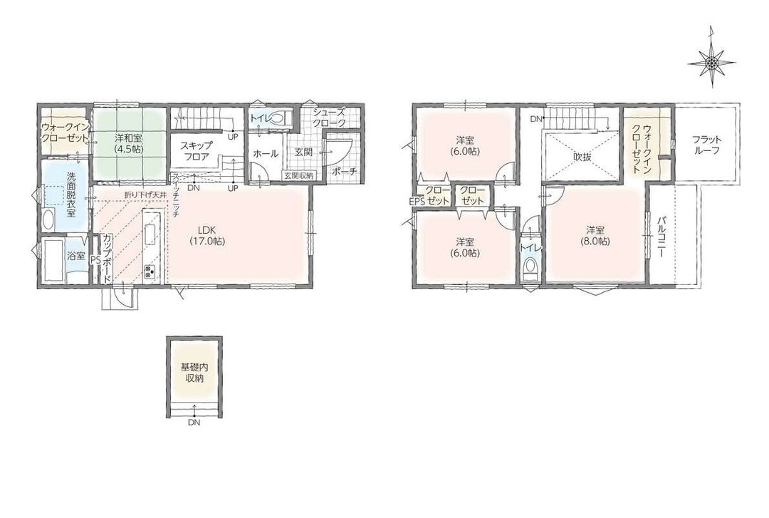 New 4LDK House for Sale in Yamagata City, 114-117 sqm - Thumbnail 3