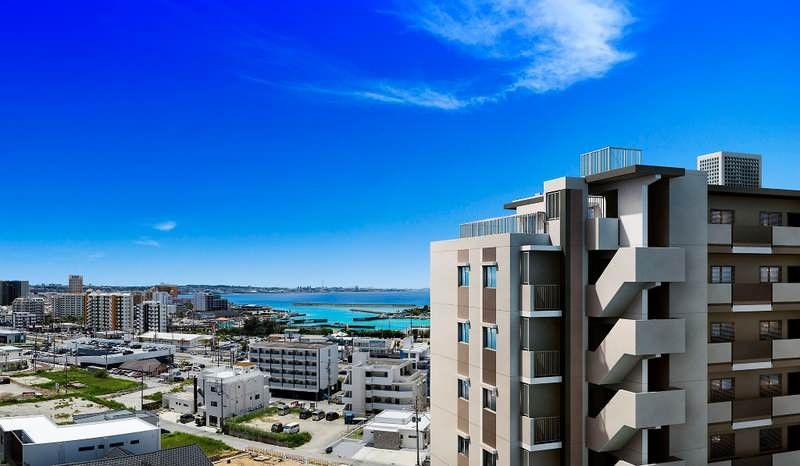 New 3LDK Condo in Chatan Okinawa with Balcony and Parking - Main Image