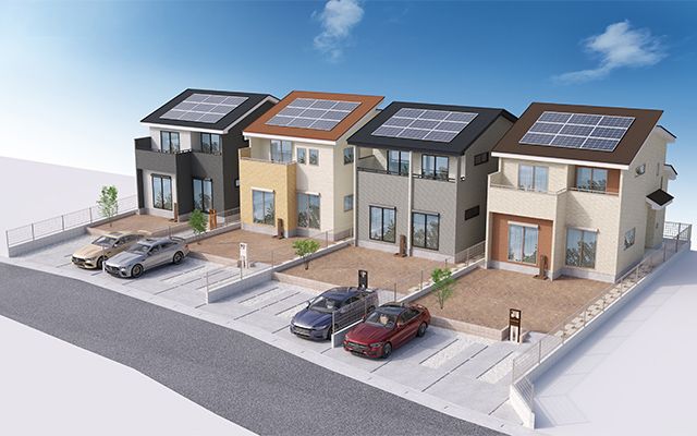 New 4LDK House in Kofu, Yamanashi - ZEH Spec, Solar Power - Thumbnail 2
