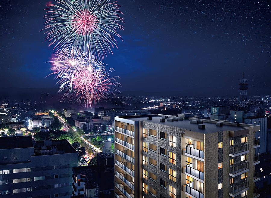 Suncradle Takasaki VII New Condo in Historic Takasaki - Thumbnail 3