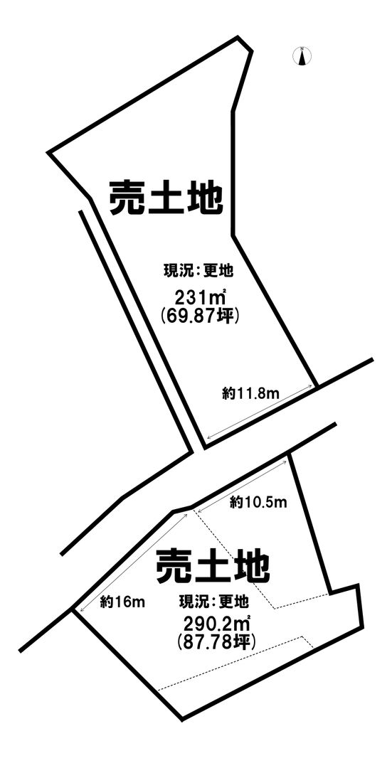 521.2 sqm Vacant Land for Sale in Fukuchiyama, Kyoto - Thumbnail 2