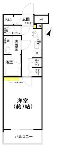 Kugahara 2R Apartment | 2022 Build | Tokyo Ōta Ward - Thumbnail 3