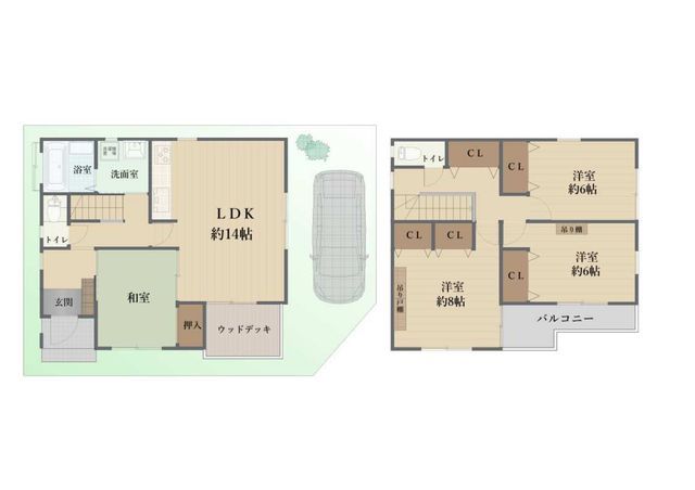 4LDK Corner Lot House for Sale in Kishiwada, Osaka - Thumbnail 4