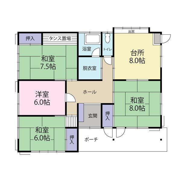 4DK Investment House in Fuji City with Tenant - Thumbnail 4