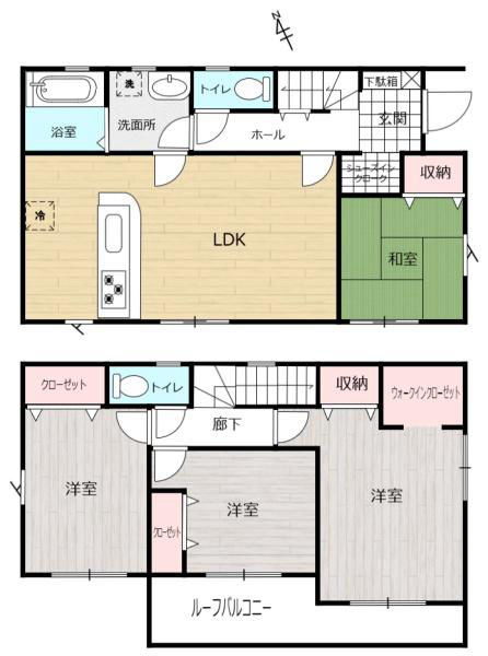 4LDK House Near Honda Station | Chiba City New Construction - Thumbnail 2