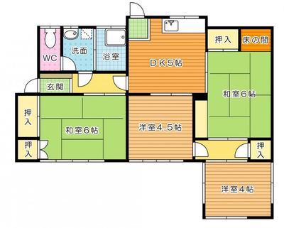 4DK House Near JR Kagoshima Line in Kitakyushu — Image 3, Tobata, Fukuoka