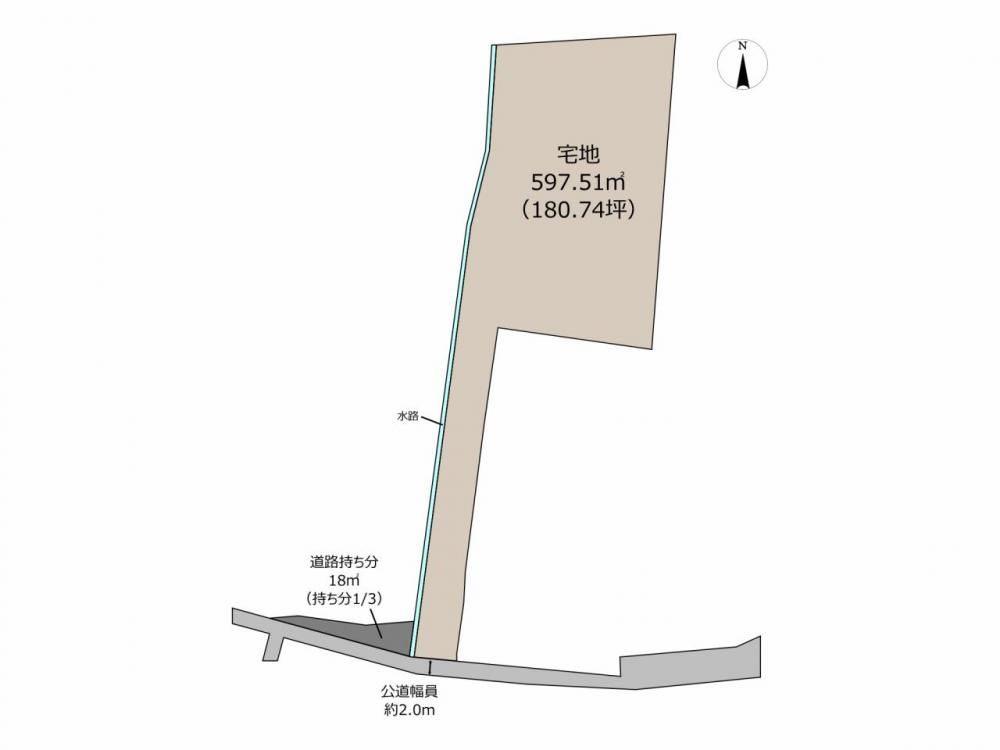 Land with Old House in Quiet Kofu Neighborhood, Yamanashi - Thumbnail 2