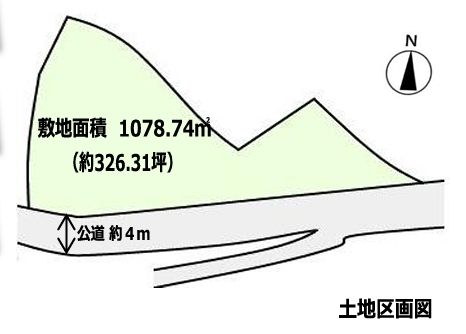 1,078 sqm Building Land for Sale in Ryugasaki, Ibaraki - Thumbnail 3