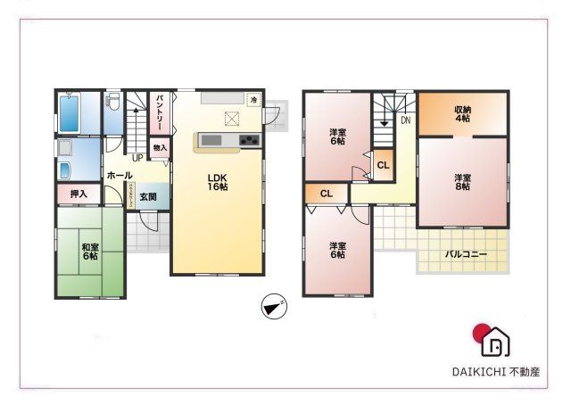 4LDK House for Sale in Honjo City, Saitama - Thumbnail 3