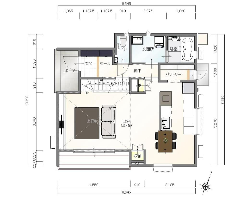 Modern 3LDK House in Onomichi with Loft-Style Living - Thumbnail 3