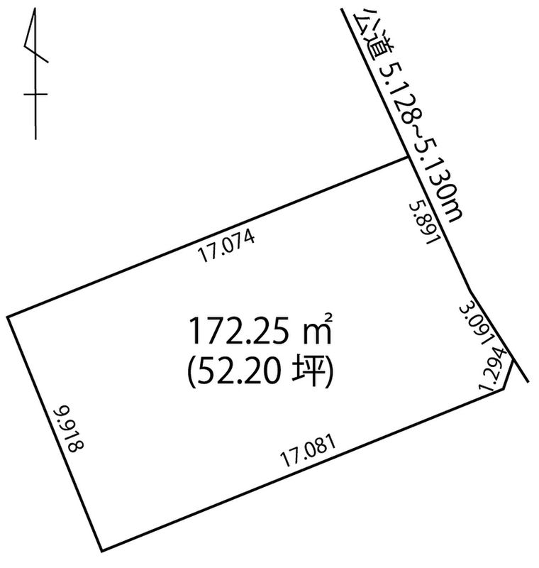 52 Tsubo Build-to-Order Land in Quiet Hachinohe, Aomori - Thumbnail 3