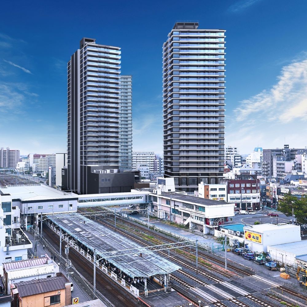 WCITYTOWERS New Build Twin-Tower Apartments in Warabi, Saitama - Thumbnail 3