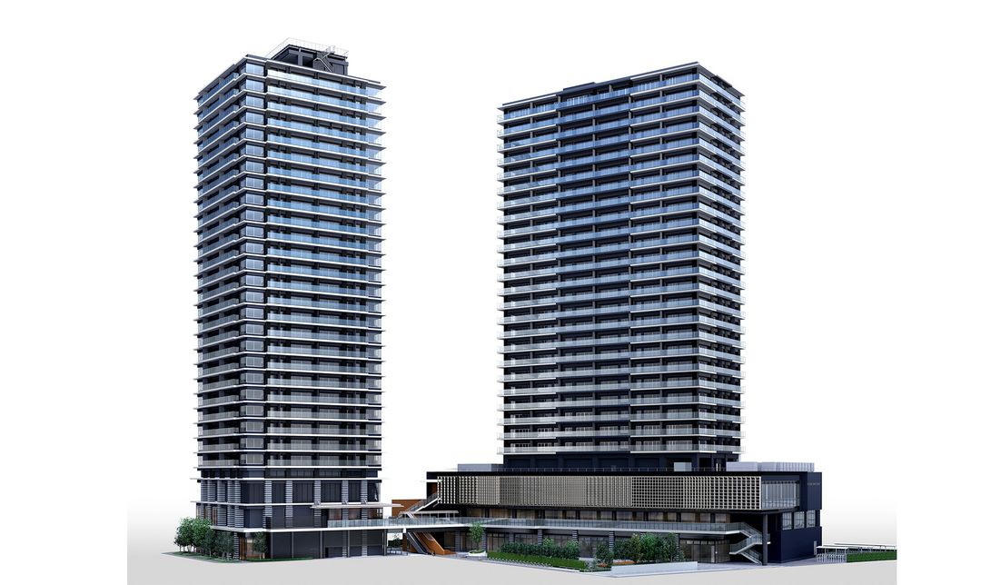 WCITYTOWERS New Build Twin-Tower Apartments in Warabi, Saitama - Thumbnail 4