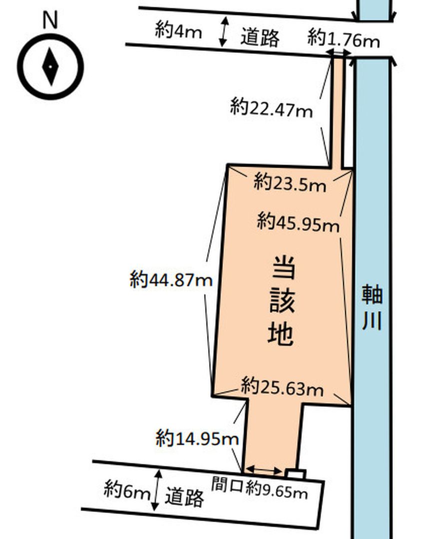 Large Development Land in Yawata, Kyoto - 418 tsubo - Thumbnail 3
