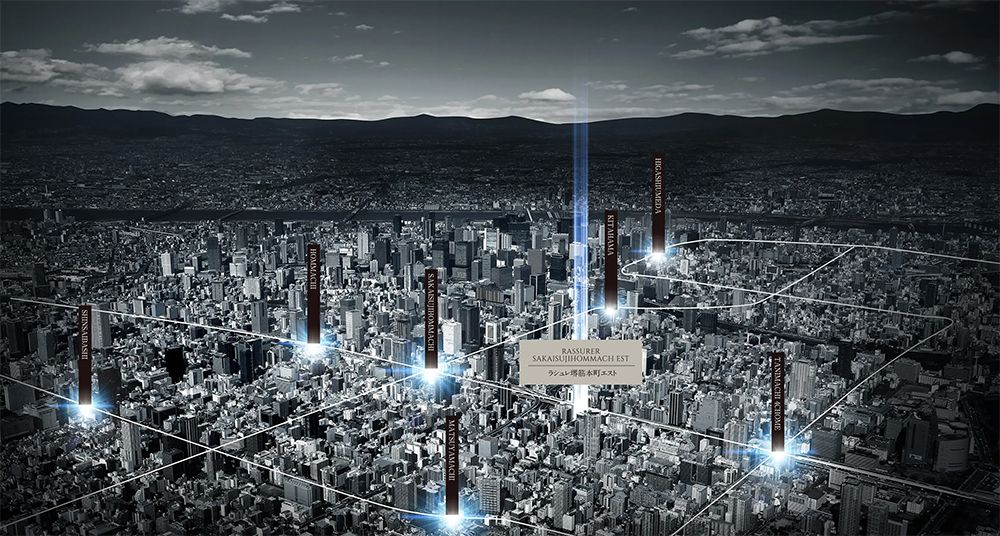 Rashere Sakaisuji Honmachi Est New Build Apartment Osaka - Thumbnail 2