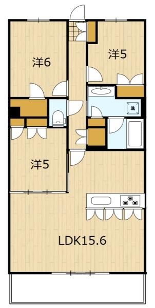 MJR Oyodo Riverside 3LDK Apartment for Sale in Miyazaki - Thumbnail 4