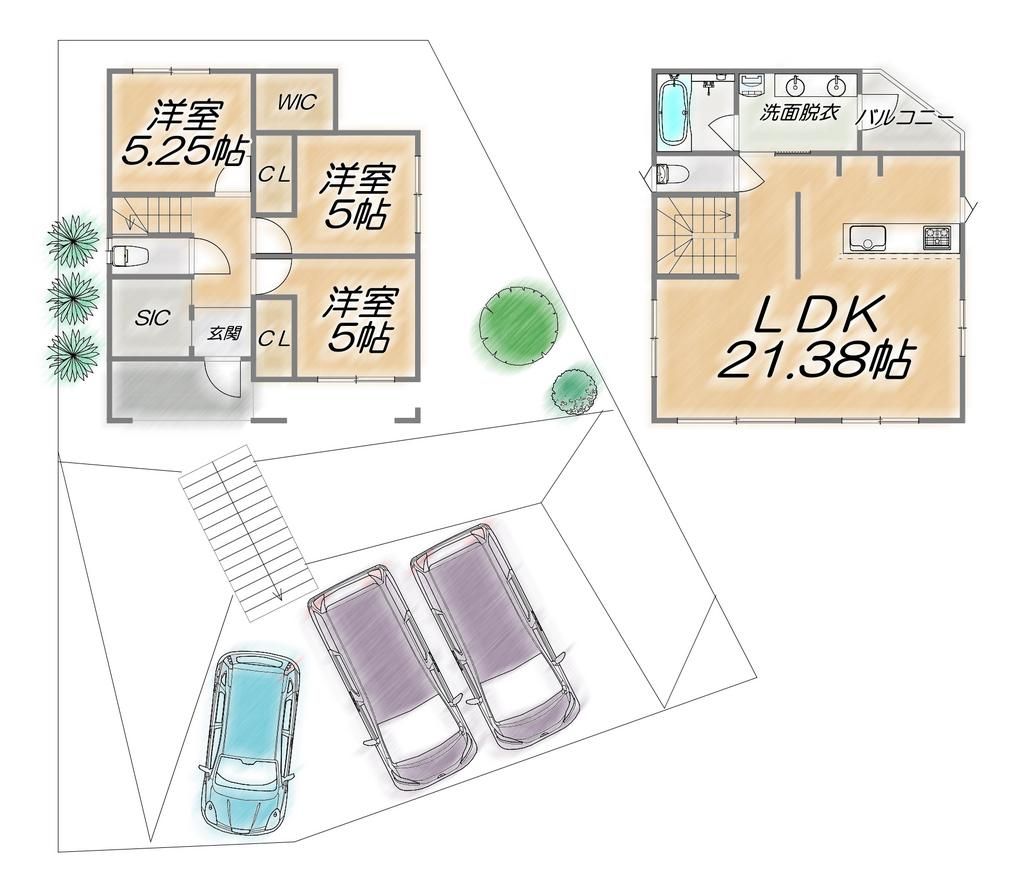 95.67 Tsubo Land for Sale in Yawata City, Kyoto - Build Your Home - Thumbnail 3